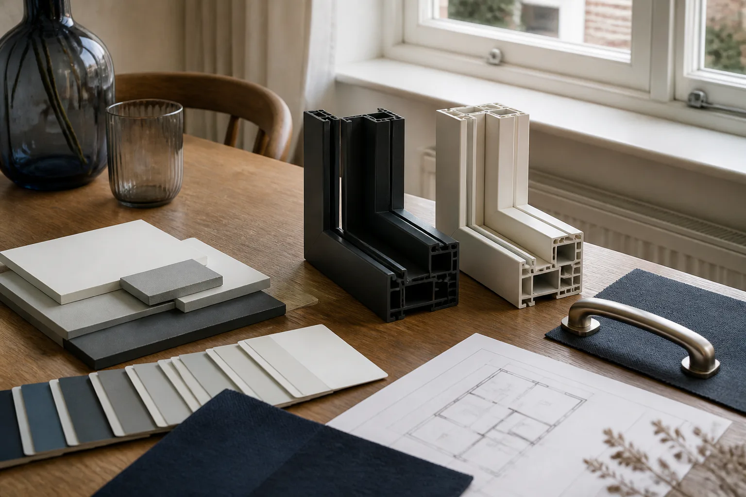 Persoonlijk advies over materialen en kleuren